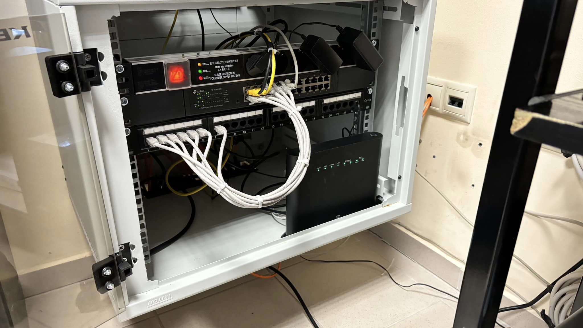 Kamera rendszer telepítve